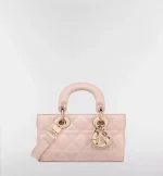 Mini Lady D-Joy Bag Cannage Lambskin - 图片 3