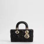 Mini Lady D-Joy Bag Cannage Lambskin