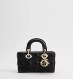 Mini Lady D-Joy Bag Cannage Lambskin