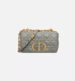 Small Dior Caro Bag  Supple Cannage Calfskin - 图片 2
