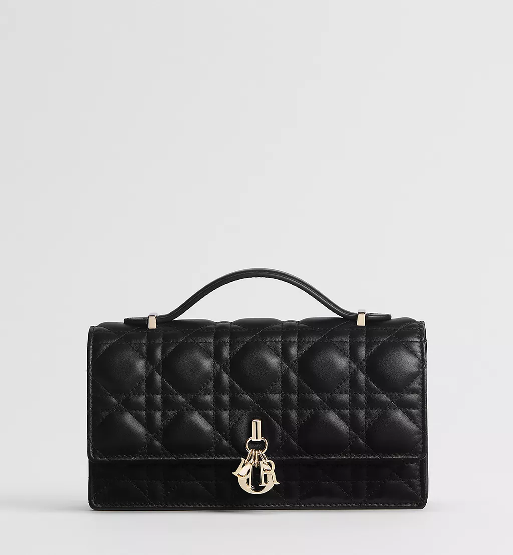 S0980ONMJM900_SBG_E01-1 My Dior Mini Bag Cannage Lambskin - 图片 1