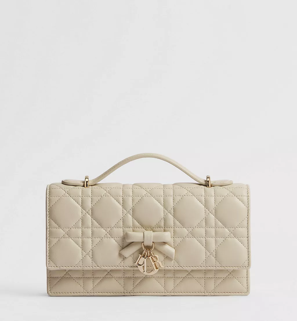 S0984OUQAM79U_SBG_E01 My Dior Mini Bag Cannage Lambskin - 图片 1