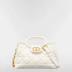 Dior Jolie Top Handle Mini Bag   Cannage Lambskin