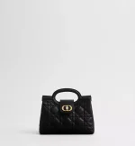 Dior Jolie Top Handle Mini Bag   Cannage Lambskin - 图片 2