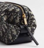 Dior Bow Pouch Blue Dior Oblique Jacquard - 图片 5