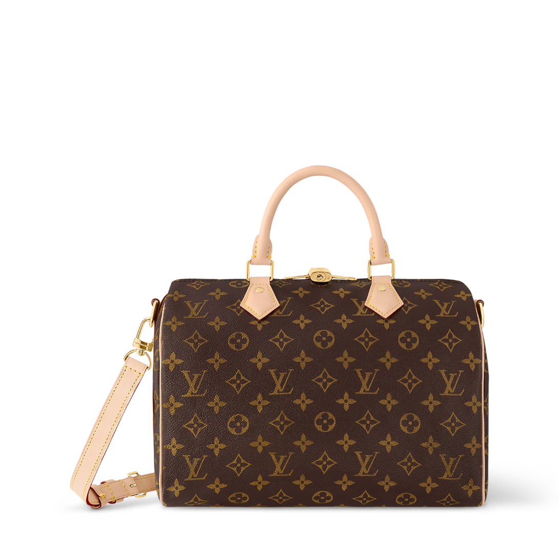 louis-vuitton-speedy-bandouliere-30--M46980_PM2_Front view SPEEDY BANDOULIERE 30 M46980 - 图片 1